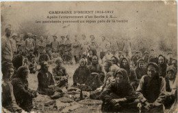 Campagne D Orient 1914-1917 - Apres L Enterrement D Un Serbe A X - Serbie