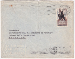 1954-X ANNIVERSARIO RESISTENZA (739) Isolato Su Busta - 1946-60: Storia Postale