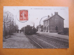 CPA -  GARGENVILLE - LA GARE - Gargenville