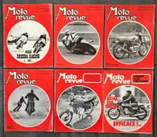 Lot De 6 Revues Moto Revue N° 1929 / 1957 / 1958 / 1962 / 2018 / 2065 - Auto/Moto