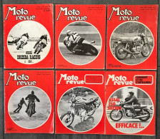 Lot De 6 Revues Moto Revue N° 1929 / 1957 / 1958 / 1962 / 2018 / 2065 - Auto/Motor