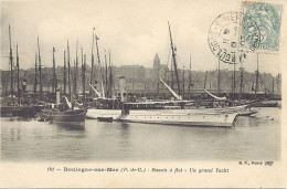 Boulogne Sur Mer - Bassin à Flot - Un Grand Yacht  - BF 101 - Boulogne Sur Mer