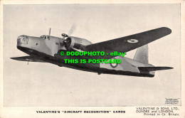 R499232 The Vickers Armstrongs Wellington Ic. British Bomber. Valentine Aircraft - Monde