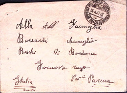 1943-POSTA MILITARE 212 Manoscritto L Verso Di Busta XI UPC (18.4) Non Affrancat - Marcophilia