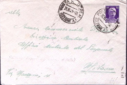 1941-POSTA MILITARE M/(SEZIONE A.) C2 (26.10) Su Busta - Marcophilia