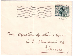 1952-FORZE ARMATE Lire 10 Isolato Su Biglietto Visita - 1946-60: Poststempel