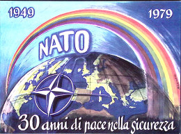 1979-VERONA 30^ Anniversario NATO Annullo Speciale (4.4) Su Cartolina - 1971-80: Storia Postale