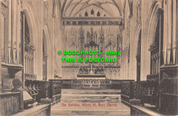 R499247 The Reredos. Ottery St. Mary Church. Edw. J. Manley. Stationer - Monde