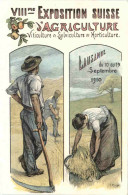 Lausanne - VIIIme Exposition Suisse L Agriculture 1910 - Lausanne