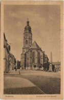 Buttstädt - Kirche Mit Denkmal - Soemmerda