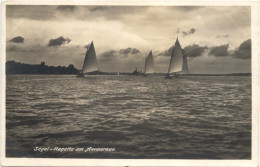 Am Ammersee, Segel-Regatta - Landsberg