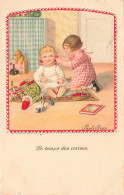 ILLUSTRATEURS - SIGNES - Le Temps Des Cerises - Pauli Ebner - Enfants - Jouets - Livre - Carte Postale Ancienne - Ebner, Pauli