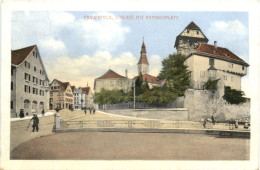 Frauenfeld - Schloss Mit Rathausplatz - Frauenfeld