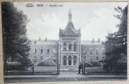 MONS Hôpital Civil CP édit Valbonnet Postée En 1912 - Mons