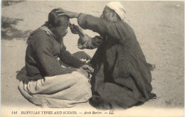 Egypt - Arab Barber - Persons