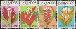 THEMATIC CHRISTMAS:  CHRISTMAS FLOWERS    -    BARBADOS - Weihnachten