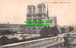 R498952 Paris. La Cathedrale. Eglise Notre Dame - Welt