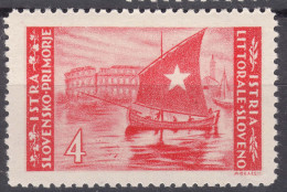 Istria Litorale Yugoslavia Occupation, 1946 Sassone#56 Mint Never Hinged - Ocu. Yugoslava: Istria