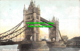 R499541 Tower Bridge. Fine Art Post Cards. Shureys Publications. 1910 - Welt