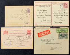 Hollandia 100 Db Régi Küldemény Jobbakkal / 100 Old Covers, Postcards - Andere & Zonder Classificatie