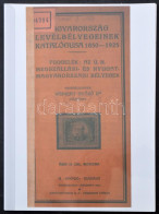 Weinert: Magyarország Levélbélyegeinek Katalógusa 1850-1925 CSAK A Megszállási Rész Színes Fénymásolata (57 Oldal) - Other & Unclassified