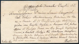 1835 Ex Offo Látványos 9 Soros Címzéssel "ÚJHELY" - Ungvár - Altri & Non Classificati