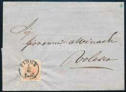 1858 3kr MP III Levélen "FIUME 1858" - Volosca. Ex Provera - Other & Unclassified