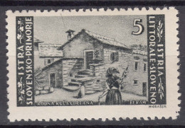 Istria Litorale Yugoslavia Occupation, 1946 Sassone#57 Mint Never Hinged - Yugoslavian Occ.: Istria