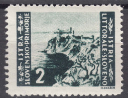 Istria Litorale Yugoslavia Occupation, 1946 Sassone#64 Mint Never Hinged - Yugoslavian Occ.: Istria