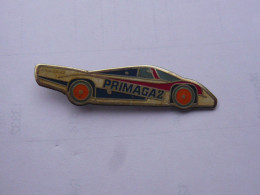 BIG Pins AUTOMOBILE PORSCHE 962C OBERMAIER LE MANS PRIMAGAZ 2 ATTACHES 4,5 Cm - Porsche