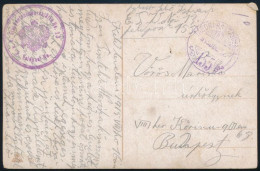 1915 Tábori Posta Képeslap "K.u.k. Etappentrainwerkstätte No.13." + "TP 155" - Sonstige & Ohne Zuordnung