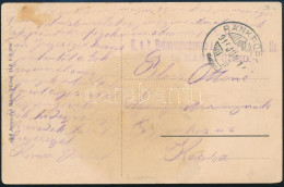 1916 Tábori Posta Képeslap "K.u.k. Rekonvaleszenten Abteilung Des I.R. No. In RANKFÜRED" - Kassa - Autres & Non Classés