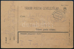1917 Tábori Posta Levelezőlap / Field Postcard "FP 283" - Other & Unclassified