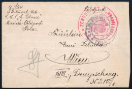 1917 Tábori Posta Levél "S.M.S. Szent István" - Sonstige & Ohne Zuordnung