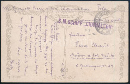1917 Tábori Posta Képeslap "S.M.SCHIFF CHAMÄLEON" - Altri & Non Classificati