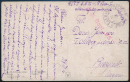 1918 Tábori Posta Képeslap / Field Postcard "S.M. Boot 95." - Andere & Zonder Classificatie