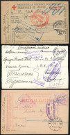1915-1917 3 Db Hadifogoly Levelezőlap - Autres & Non Classés