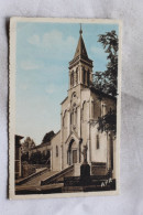 Cpsm 1950, Bessèges, église, Monument Aux Morts, Gard 30 - Bessèges