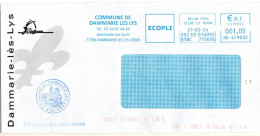 EMA Mairie Seine Et Marne Commune De DAMMARIE LES LYS - EMA (Print Machine)