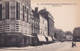 VILLENEUVE SAINT GEORGES        Rue De Paris  Magasin Singer - Villeneuve Saint Georges