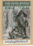 USATI ITALIA 2011 - Ref.1201A "FATTI D'ARME: 1^ Guerra Mondiale" 1 Val. - - 2011-20: Used