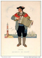 CARTOLINA SERIE - FOLKLORE NEL MONDO (WORLDWIDE FOLKS POSTCARDS) - ITALIA - Muziek