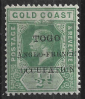 TOGO N°59c N**  Variété Petit "f" - Nuovi