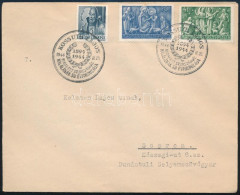 1944 Levél Karácsony 20f + 4f + Hadvezérek 6f Vegyes Bérmentesítéssel "KOSSUTH LAJOS / HALÁLÁNAK 50. ÉVFORDULÓJA" - Autres & Non Classés