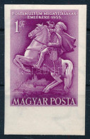 ** 1955 Postamúzeum ívszéli Vágott Bélyeg / Mi 1425 Imperforate Margin Stamp - Autres & Non Classés