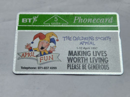 United Kingdom-(BTG-039)-The Childrens-society Appeal-(53)(5units)(243C02268)(tirage-500)(price Cataloge-10.00£mint) - BT Edición General