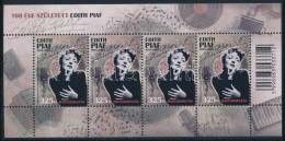 ** 2015 100 éve Született Edith Piaf Kisív (3.000) - Sonstige & Ohne Zuordnung