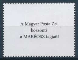 ** 2022 Bélyegnap (94.) - 145Ft "A Magyar Posta Köszönti A MABÉOSZ Tagjait!" Hátoldali Felirattal (ujjlenyomat / Fingerp - Sonstige & Ohne Zuordnung
