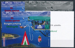 ** 2024 20. Extrém Sportok Bungee Jumping Kötélugrás 4 Db-os Emlékív Garnitúra, Azonos No.: 00031 + Piros No.: 00000 - Andere & Zonder Classificatie