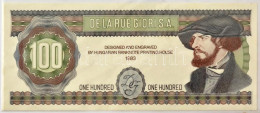 1983. "100" Névértékű, A De La Rue Cég Számára Készített Un. "05-ös Próba Forma", "Designed And Engraved By Hungarian Ba - Non Classés